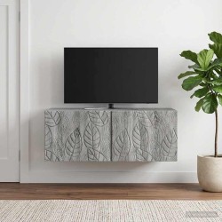 Meuble TV mural 78,5 x 31 cm Sonoma gris Bois d'ingénierie 584465584465