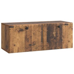 Meuble TV mural 78,5 x 31 x 30 cm Bois ancien Bois d'ingénierie 584466584466