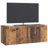 Meuble TV mural 78,5 x 31 x 30 cm Bois ancien Bois d'ingénierie 584466584466