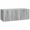 Meuble TV mural 78,5 x 31 x 30 cm Sonoma gris Bois d'ingénierie 584467584467