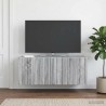 Meuble TV mural 78,5 x 31 x 30 cm Sonoma gris Bois d'ingénierie 584467584467