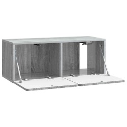 Meuble TV mural 78,5 x 31 x 30 cm Sonoma gris Bois d'ingénierie 584467584467