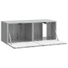 Meuble TV mural 78,5 x 31 x 30 cm Sonoma gris Bois d'ingénierie 584467584467