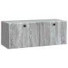 Meuble TV mural 78,5 x 31 x 30 cm Sonoma gris Bois d'ingénierie 584468584468