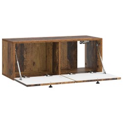 Meuble TV mural Bois ancien 78,5 x 31 x 30 cm Bois d'ingénierie 584470584470
