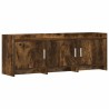 Meuble TV 130 x 33 x 47 cm Chêne fumé Bois d'ingénierie 584471584471