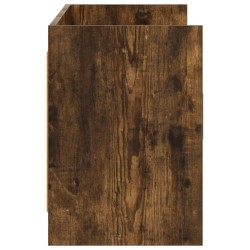 Meuble TV 130 x 33 x 47 cm Chêne fumé Bois d'ingénierie 584471584471