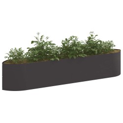 Jardin surélevé Noir 220 x 40 x 40 cm Acier 584472584472