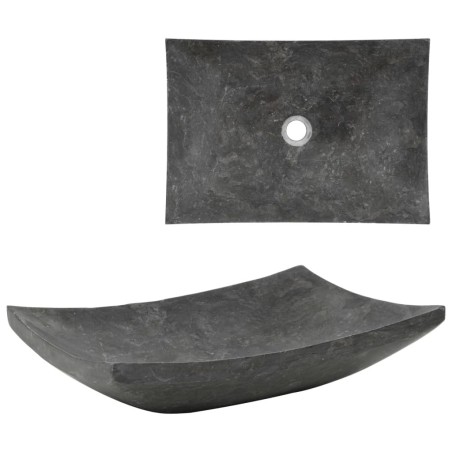Lavabo 50 x 35 x 12 cm Marbre Noir 584476584476