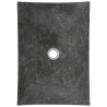 Lavabo 50 x 35 x 12 cm Marbre Noir 584476584476