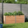 Jardinière surélevée Marron 250 x 50 x 91 cm 584488584488