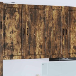 Meuble mural PORTO Chêne fumé 50 x 31 x 100 cm 584490584490