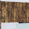 Meuble mural PORTO Chêne fumé 50 x 31 x 100 cm 584490584490