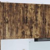 Meuble mural PORTO Chêne fumé 60 x 31 x 100 cm 584491584491
