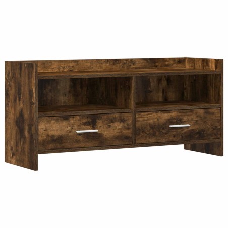 Meuble TV 100 x 33 x 47 cm Chêne fumé Bois d'ingénierie 584492584492