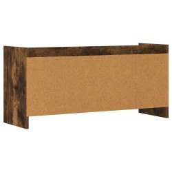 Meuble TV 100 x 33 x 47 cm Chêne fumé Bois d'ingénierie 584492584492