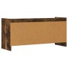 Meuble TV 100 x 33 x 47 cm Chêne fumé Bois d'ingénierie 584492584492