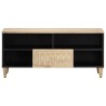 Meuble TV 100x33x46 cm bois massif de manguier 584495584495