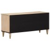 Meuble TV 100x33x46 cm bois massif de manguier 584495584495