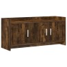 Meuble TV 102 x 33 x 47 cm Chêne fumé Bois d'ingénierie 584496584496
