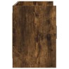 Meuble TV 102 x 33 x 47 cm Chêne fumé Bois d'ingénierie 584496584496