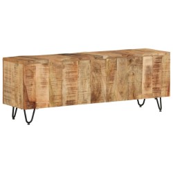 Meuble TV 110x30x40 cm Bois massif de manguier 584498584498