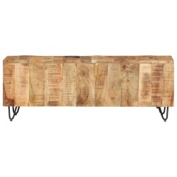 Meuble TV 110x30x40 cm Bois massif de manguier 584498584498