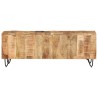 Meuble TV 110x30x40 cm Bois massif de manguier 584498584498