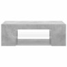 Meuble TV avec lumières LED gris béton 90x39x30 cm 613808613808