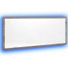 Miroir de salle de bain à LED chêne artisanal bois d'ingénierie 613818613818