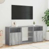 Meuble TV avec lumières LED Sonoma gris 120x30x50 cm 613819613819