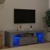 Meuble TV avec lumières LED sonoma gris 120x35x40 cm 613820613820