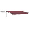 Auvent rétractable électrique Bourgogne et Anthracite 2,5 x 2 m 613822613822