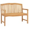 Banc en Bois Sculpté en Rose 114 x 60 x 95 cm Naturel 613835613835