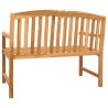 Banc en Bois Sculpté en Rose 114 x 60 x 95 cm Naturel 613835613835