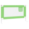 Barrière de sécurité de lit d'enfant Vert 120x25 cm Tissu 613839613839