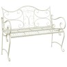 Banc de jardin 2-Nombre de places 114 x 56,5 x 90 cm Acier 613845613845