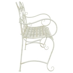 Banc de jardin 2-Nombre de places 114 x 56,5 x 90 cm Acier 613845613845
