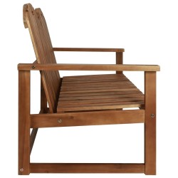 Banc de jardin 110 cm Bois d'acacia solide 613850613850