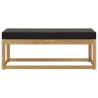 Banc de Jardin Blanc 115 x 43 x 45 cm Bois d'Acacia Massif 613854613854