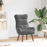 fauteuil Gris foncé 69 x 74 x 93 cm Velours 613859613859