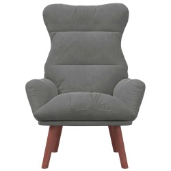fauteuil Gris foncé 69 x 74 x 93 cm Velours 613859613859