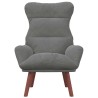 fauteuil Gris foncé 69 x 74 x 93 cm Velours 613859613859