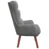 fauteuil Gris foncé 69 x 74 x 93 cm Velours 613859613859
