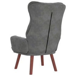 fauteuil Gris foncé 69 x 74 x 93 cm Velours 613859613859