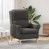 fauteuil Gris foncé Tissu en Sherpa doux 613861613861