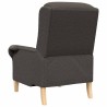 fauteuil Gris foncé Tissu en Sherpa doux 613861613861
