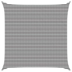 Voile d'ombre Anthracite et blanc 7 x 7 m HDPE 613862613862