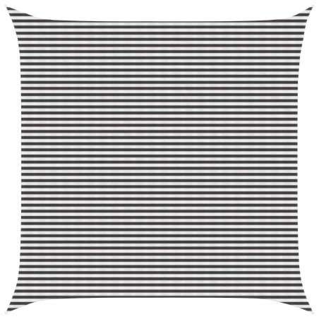 Voile d'ombre Anthracite et blanc 7 x 7 m HDPE 613862613862