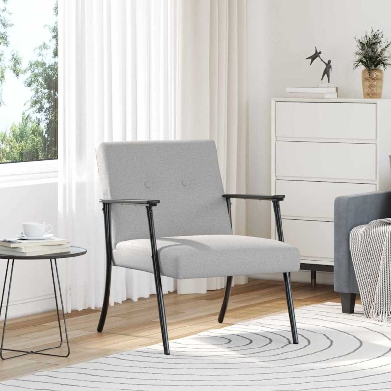 fauteuil Gris nuage tissu 613868613868